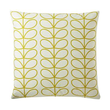 Orla Kiely Small Linear Stem Cushion - Sunflower